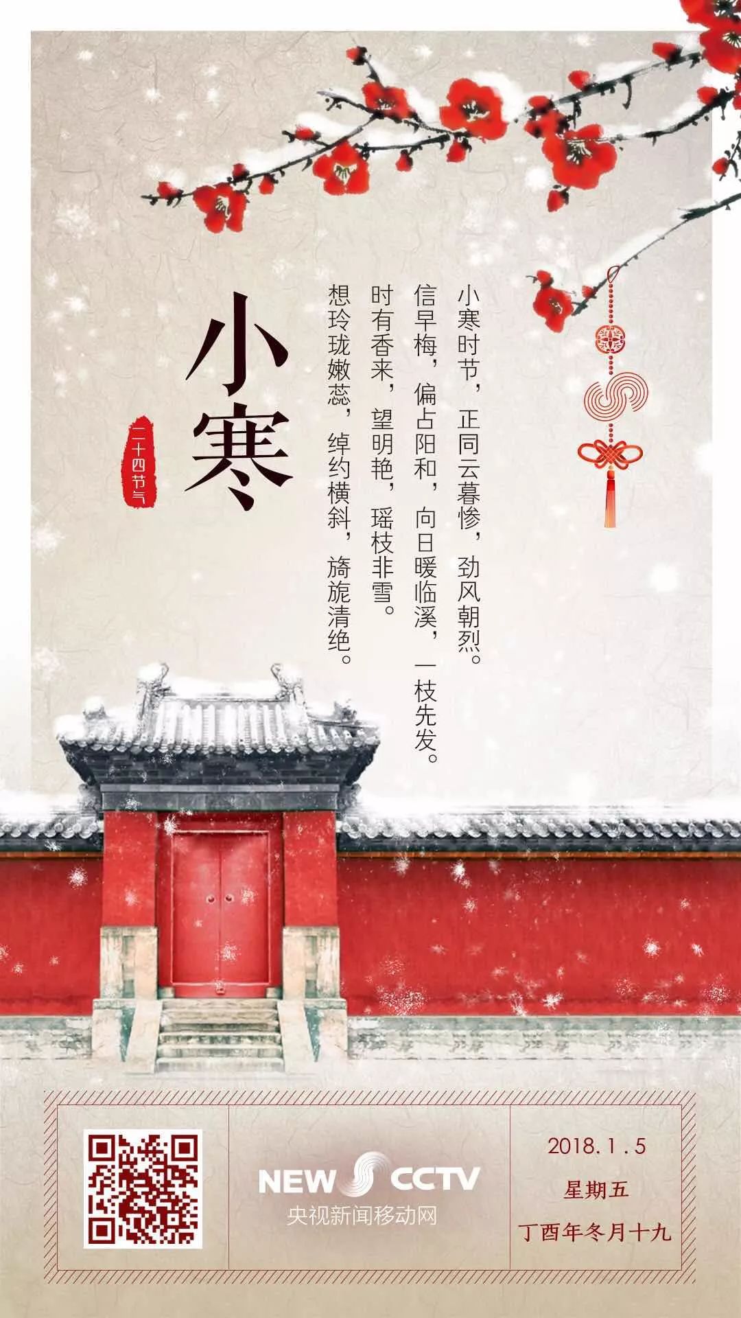 小寒:凄凄岁暮风,翳翳经日雪
